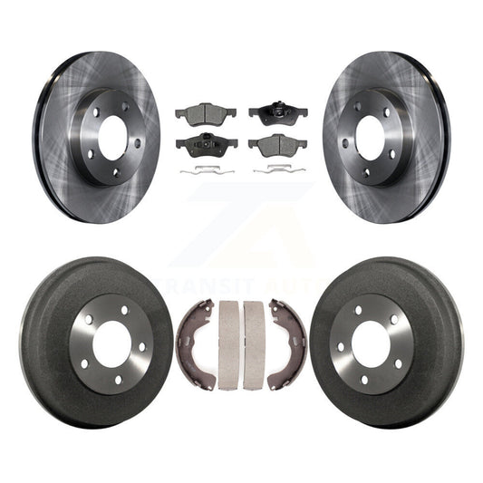 Disc Rotors and Ceramic Brake Pads Kit-K8T-105987