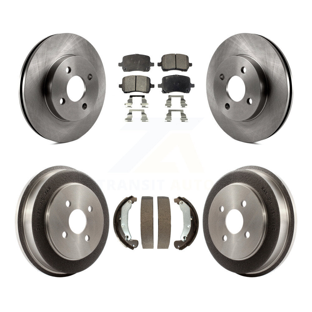 Disc Rotors and Ceramic Brake Pads Kit-K8T-105988