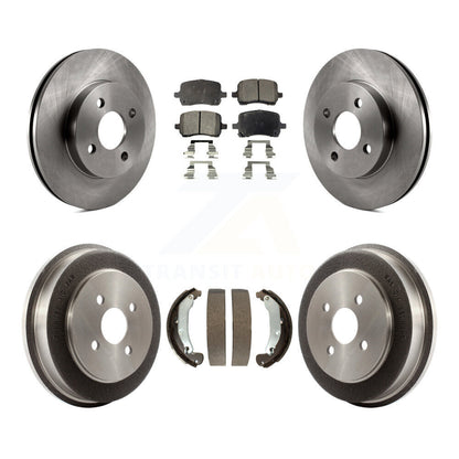 Disc Rotors and Ceramic Brake Pads Kit-K8T-105988