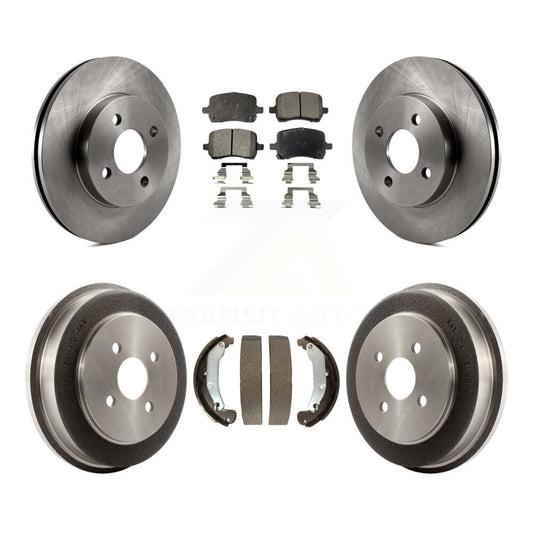 Disc Rotors and Ceramic Brake Pads Kit-K8T-105988