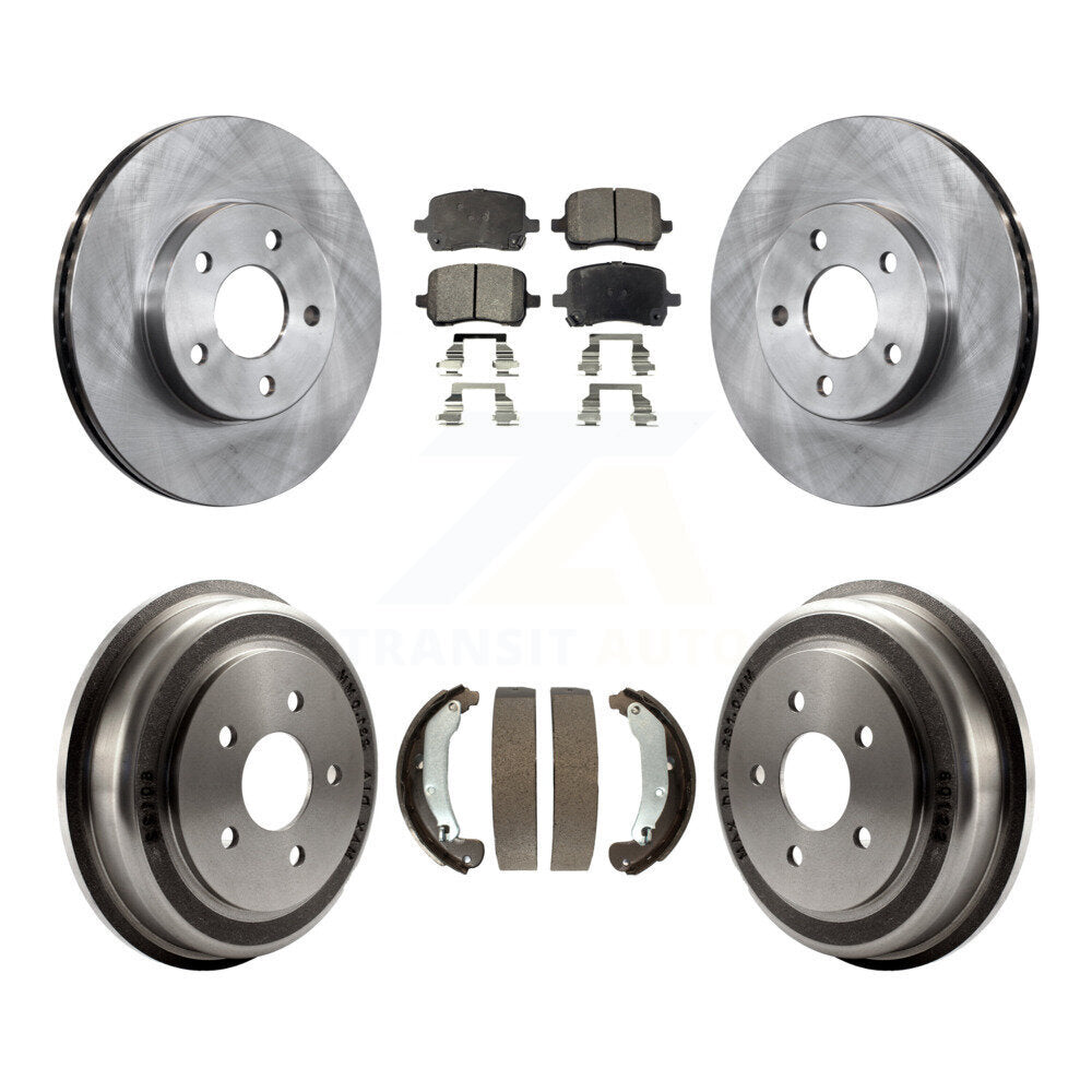 Disc Rotors and Ceramic Brake Pads Kit-K8T-105989 Kit.bestparts.ca