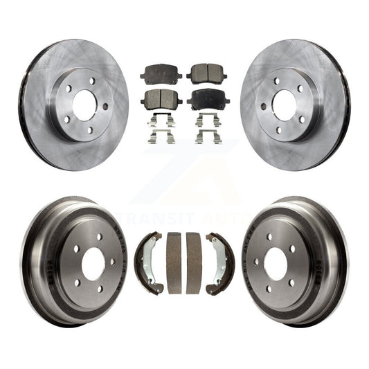 Disc Rotors and Ceramic Brake Pads Kit-K8T-105989