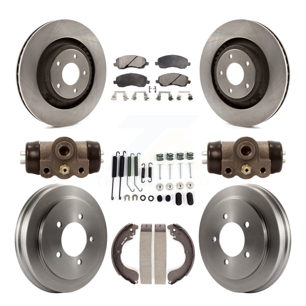 Disc Rotors and Ceramic Brake Pads Kit-K8T-105990