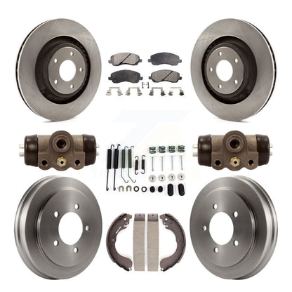 Disc Rotors and Ceramic Brake Pads Kit-K8T-105990