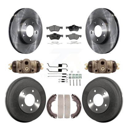 Disc Rotors and Ceramic Brake Pads Kit-K8T-105991