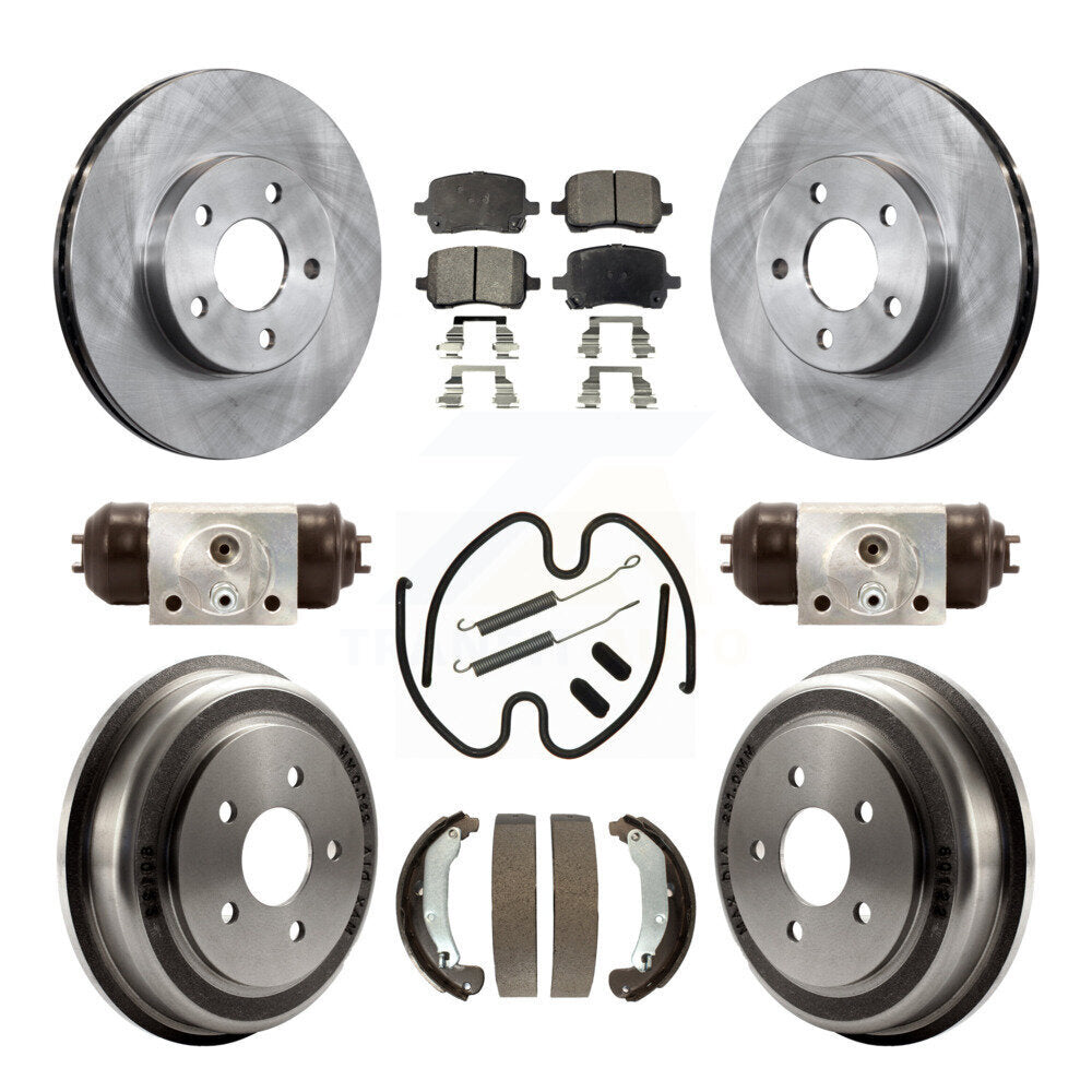 Disc Rotors and Ceramic Brake Pads Kit-K8T-105993 Kit.bestparts.ca