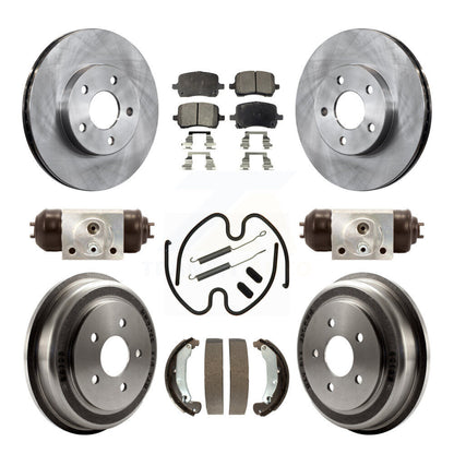 Disc Rotors and Ceramic Brake Pads Kit-K8T-105993