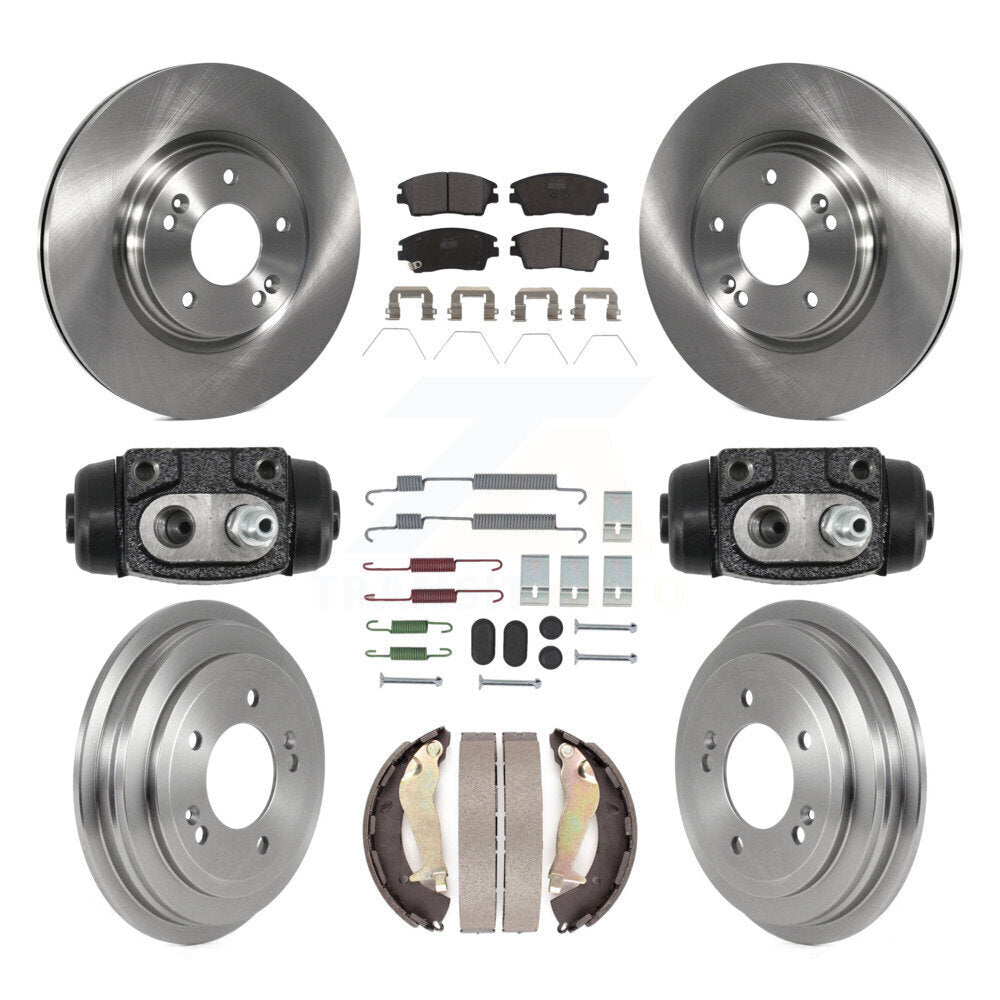 Disc Rotors and Ceramic Brake Pads Kit-K8T-105995