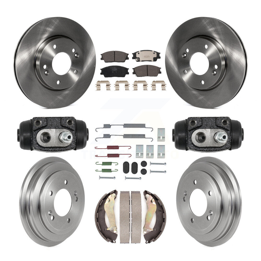 Disc Rotors and Ceramic Brake Pads Kit-K8T-105996