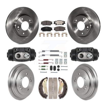Disc Rotors and Ceramic Brake Pads Kit-K8T-105996