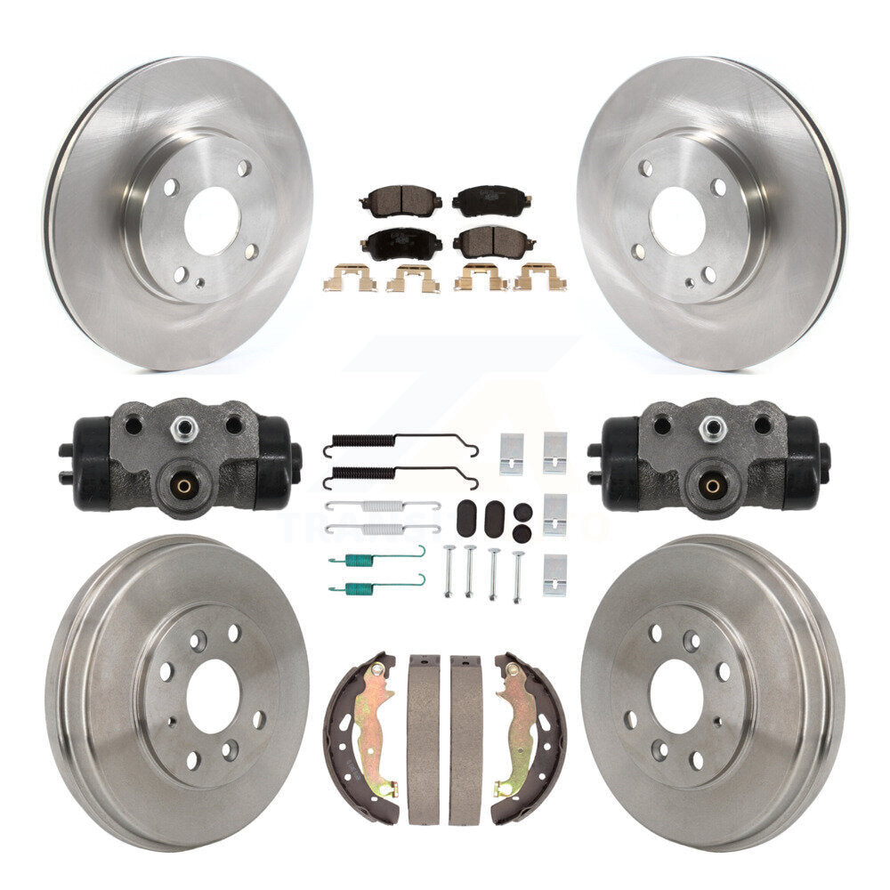 Disc Rotors and Ceramic Brake Pads Kit-K8T-105998 Kit.bestparts.ca