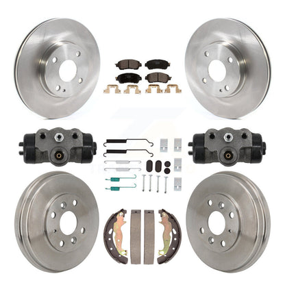 Disc Rotors and Ceramic Brake Pads Kit-K8T-105998