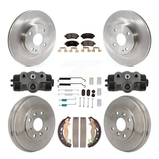 Disc Rotors and Ceramic Brake Pads Kit-K8T-105998