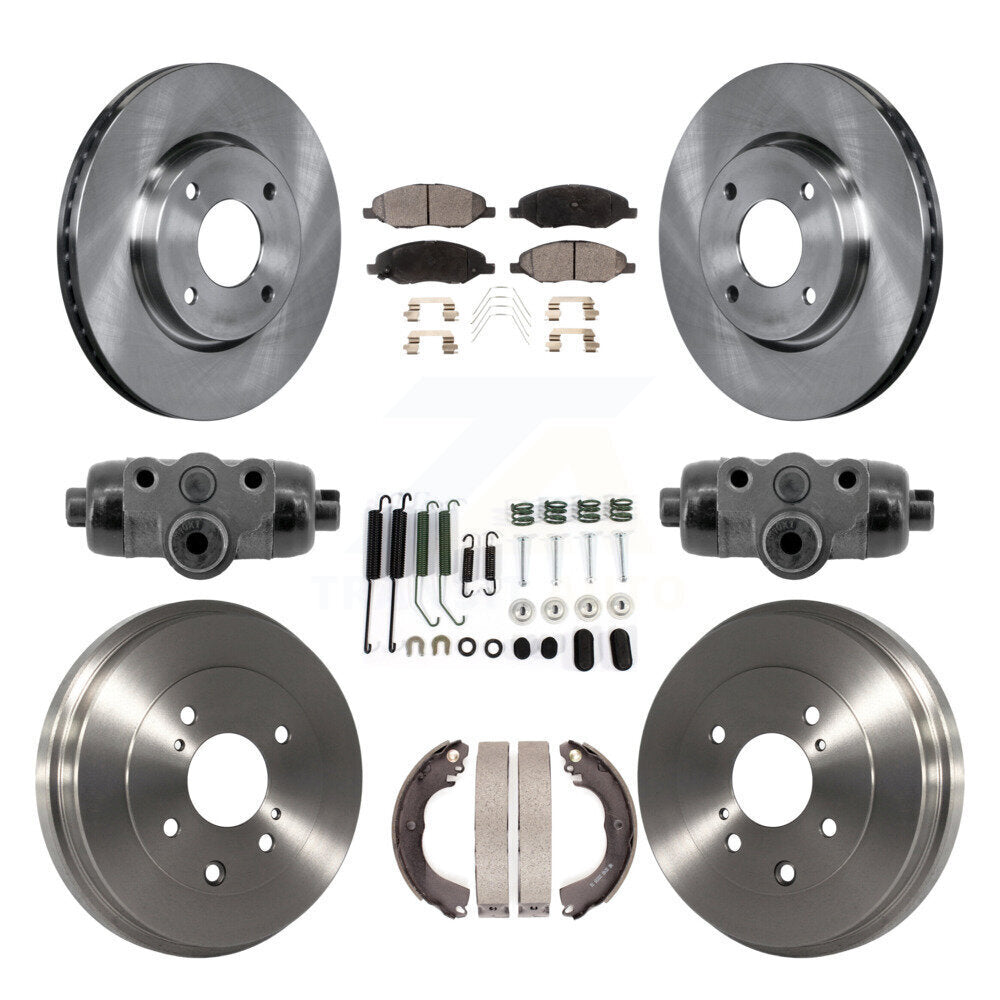 Disc Rotors and Ceramic Brake Pads Kit-K8T-105999
