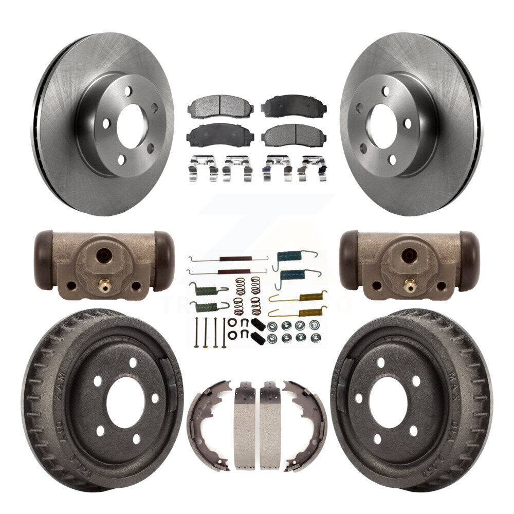 Disc Rotors and Ceramic Brake Pads Kit-K8T-106000