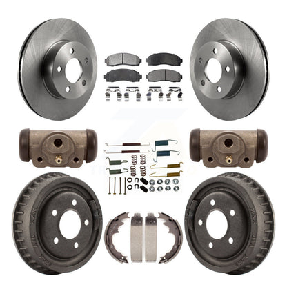 Disc Rotors and Ceramic Brake Pads Kit-K8T-106000