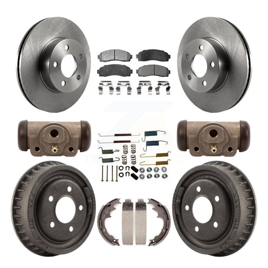 Disc Rotors and Ceramic Brake Pads Kit-K8T-106000