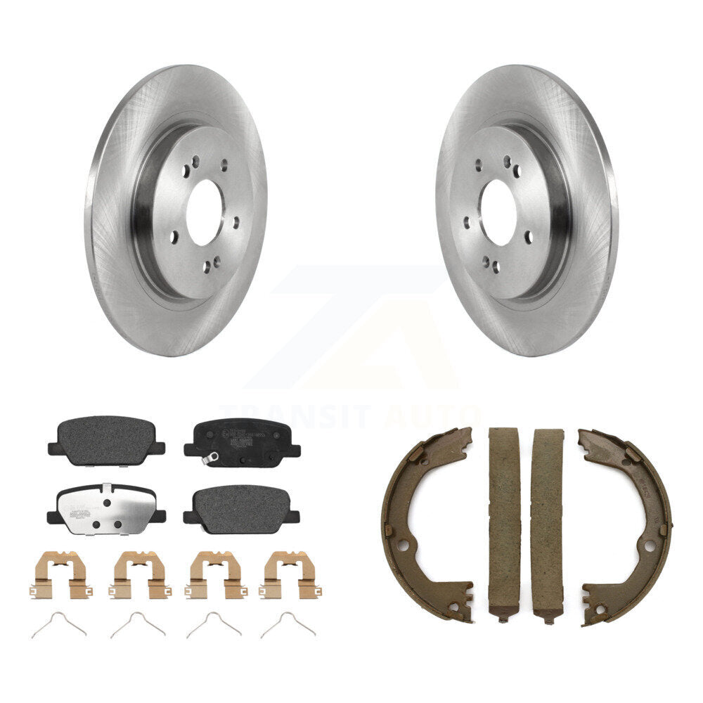 Disc Rotors and Ceramic Brake Pads Kit-K8T-106002