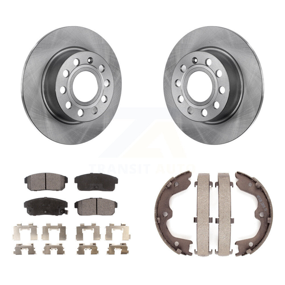 Disc Rotors and Ceramic Brake Pads Kit-K8T-106010