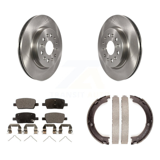 Disc Rotors and Ceramic Brake Pads Kit-K8T-106016