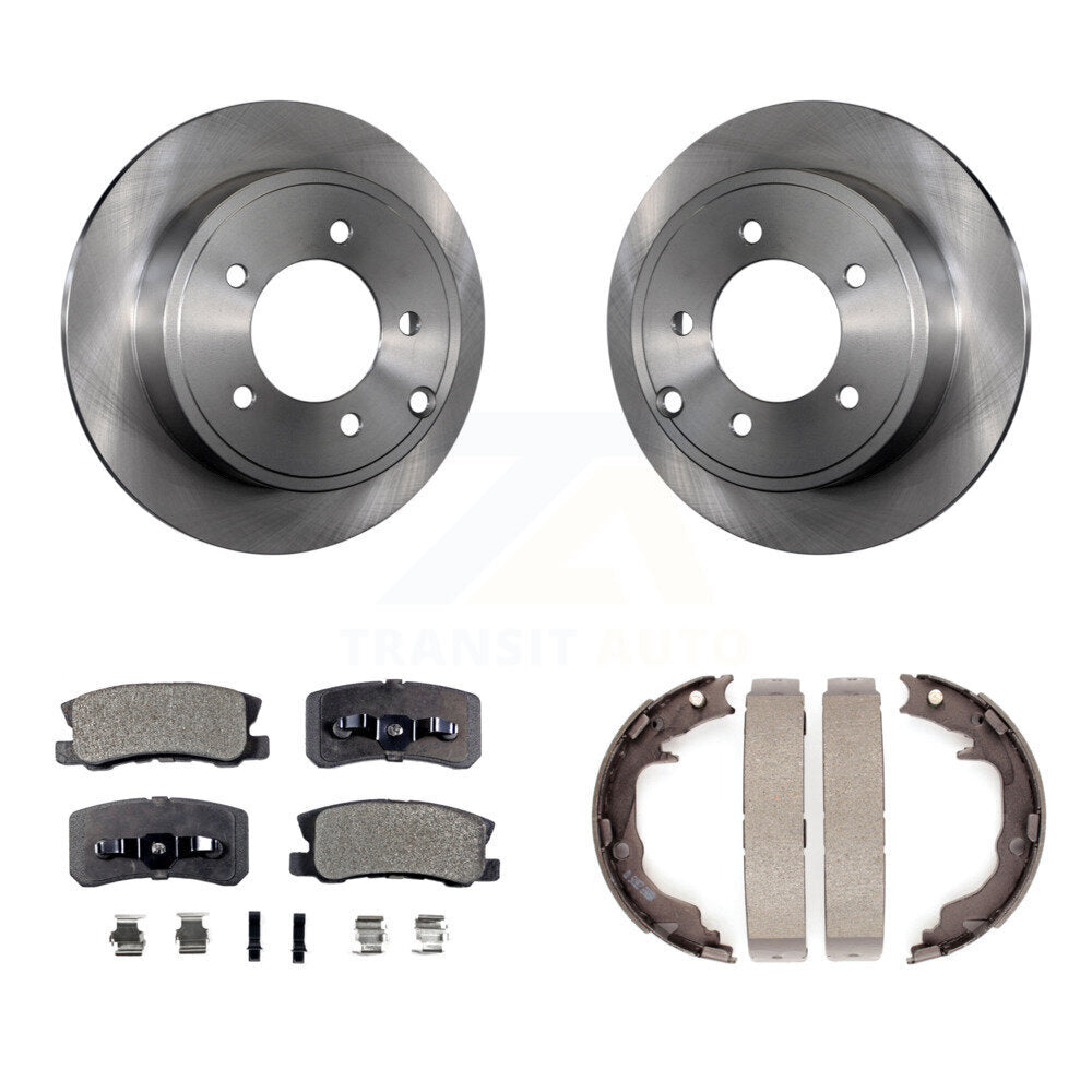 Disc Rotors and Ceramic Brake Pads Kit-K8T-106017