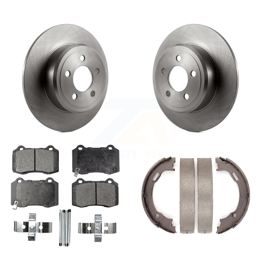Disc Rotors and Ceramic Brake Pads Kit-K8T-106023