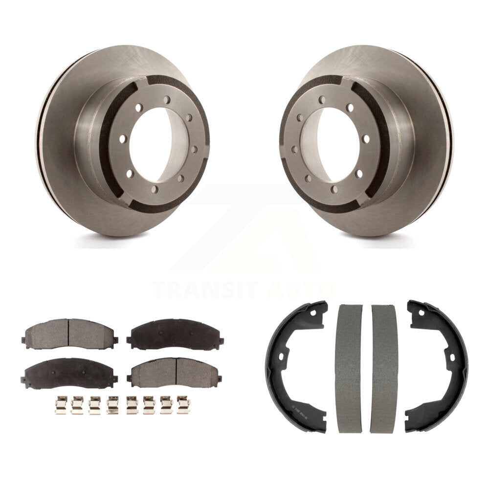 Disc Rotors and Ceramic Brake Pads Kit-K8T-106025