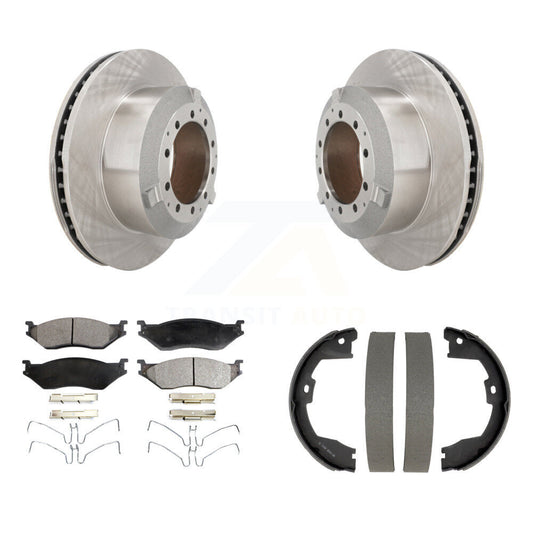 Disc Rotors and Ceramic Brake Pads Kit-K8T-106026