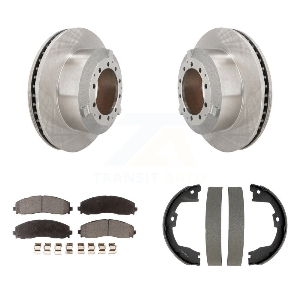 Disc Rotors and Ceramic Brake Pads Kit-K8T-106027