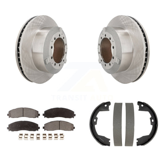 Disc Rotors and Ceramic Brake Pads Kit-K8T-106027