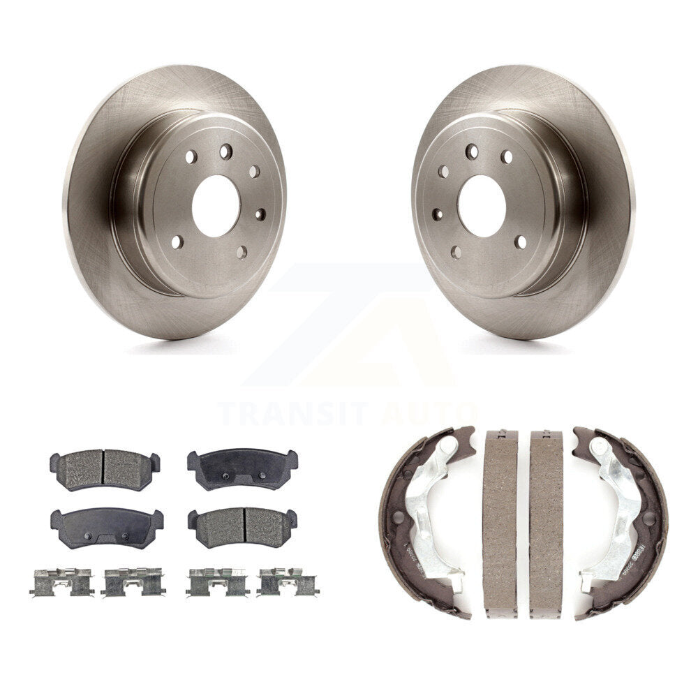 Disc Rotors and Ceramic Brake Pads Kit-K8T-106030
