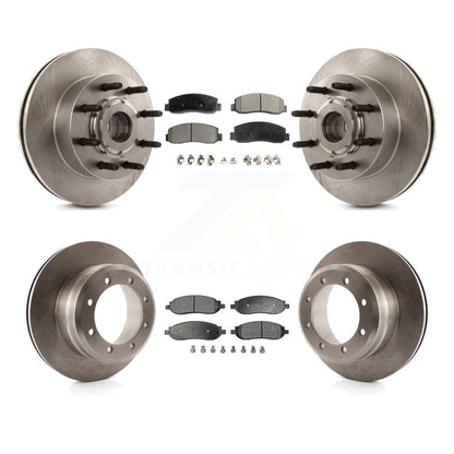 Disc Rotors and Ceramic Brake Pads Kit-K8T-106037