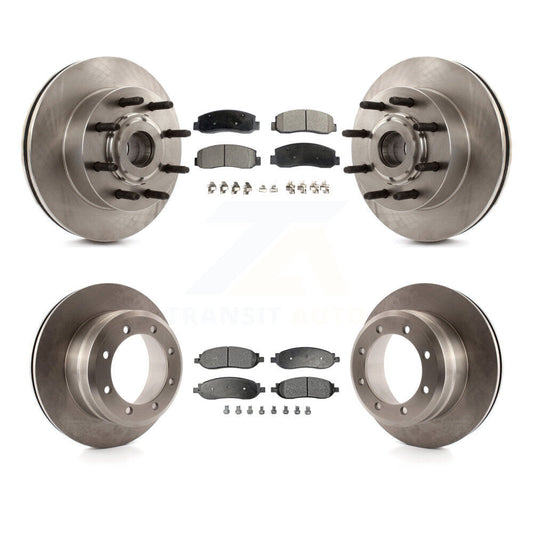 Disc Rotors and Ceramic Brake Pads Kit-K8T-106037
