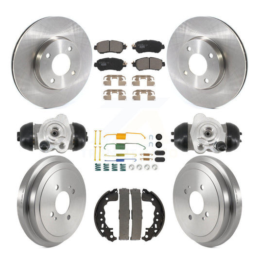 Disc Rotors and Ceramic Brake Pads Kit-K8T-106038