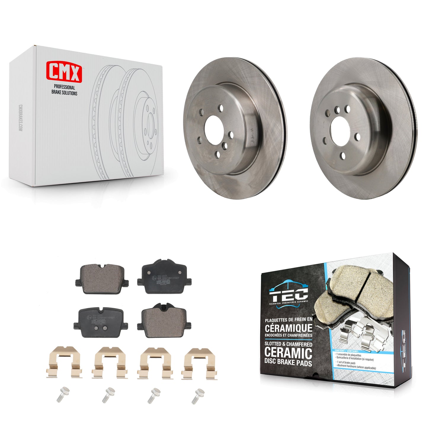 Disc Rotors and Ceramic Brake Pads Kit-K8T-106041 Kit.bestparts.ca