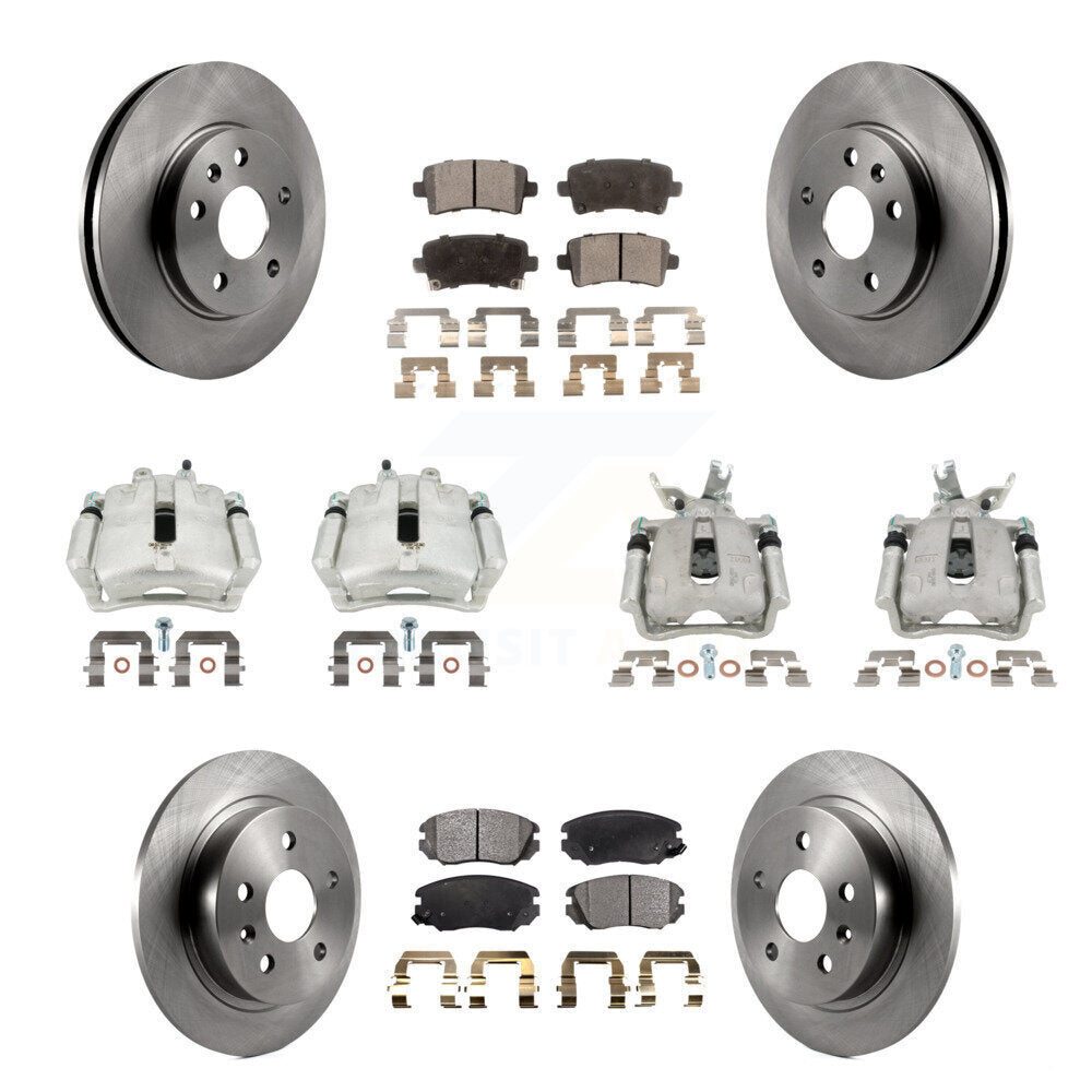 Disc Rotors and Brake Pads Kit-KC8-100966P - Kit.bestparts.ca