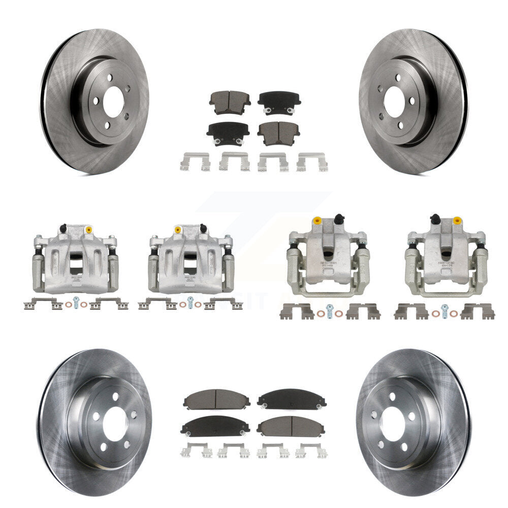Disc Rotors and Brake Pads Kit-KC8-101017C - Kit.bestparts.ca
