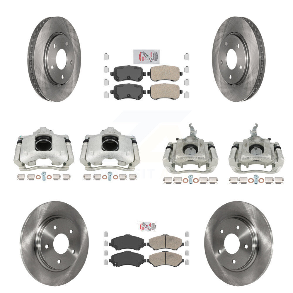 Disc Rotors and Brake Pads Kit-KC8-102666N - Kit.bestparts.ca