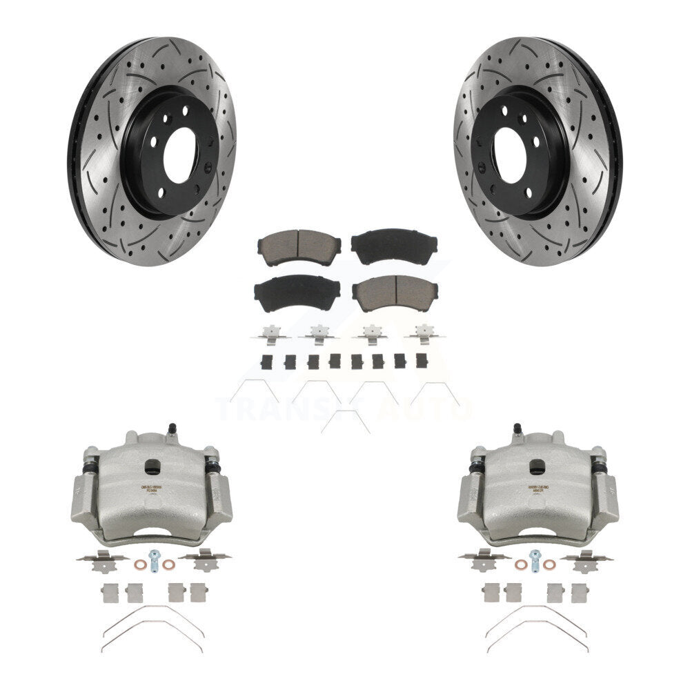 Disc Rotors and Brake Pads Kit-KCD-100001C - Kit.bestparts.ca