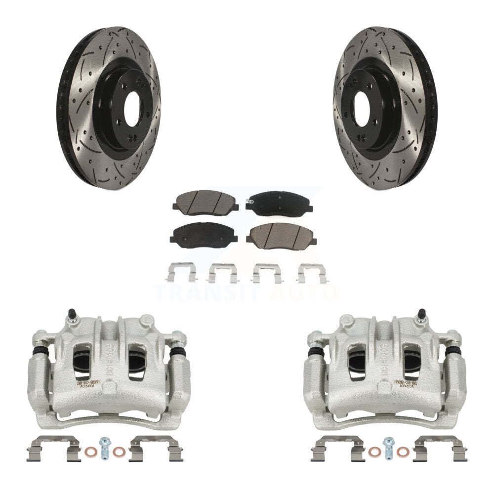 Disc Rotors and Brake Pads Kit-KCD-100002C - Kit.bestparts.ca