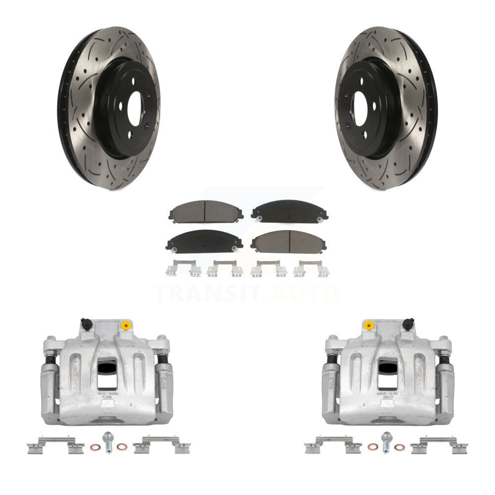 Disc Rotors and Brake Pads Kit-KCD-100005C - Kit.bestparts.ca Kit.bestparts.ca