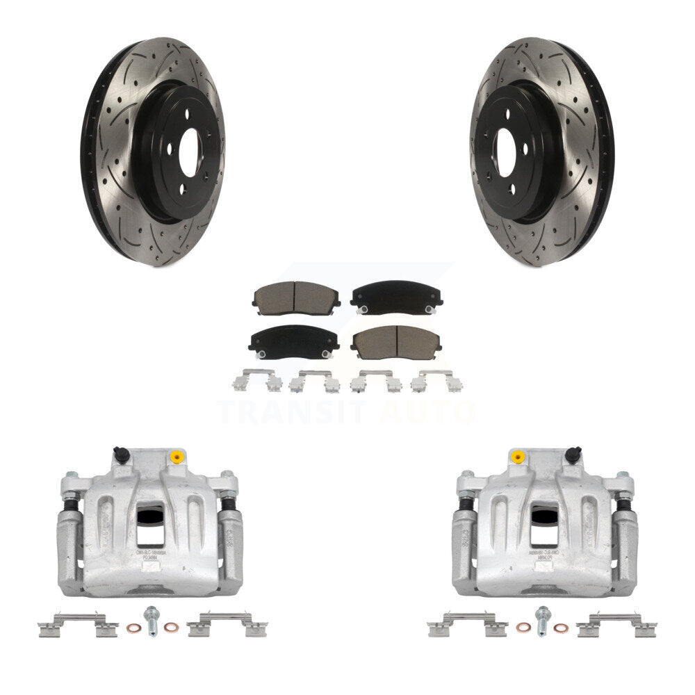 Disc Rotors and Brake Pads Kit-KCD-100006C - Kit.bestparts.ca