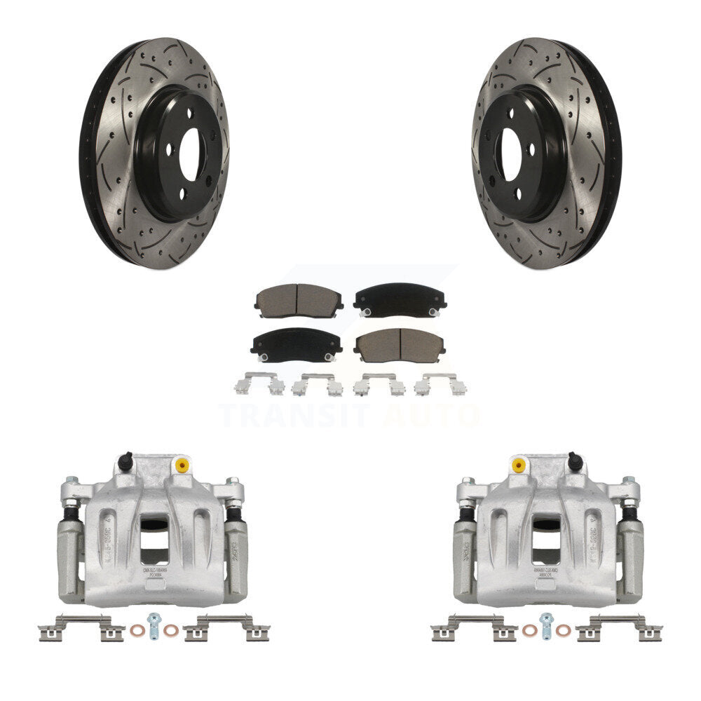 Disc Rotors and Brake Pads Kit-KCD-100007C - Kit.bestparts.ca
