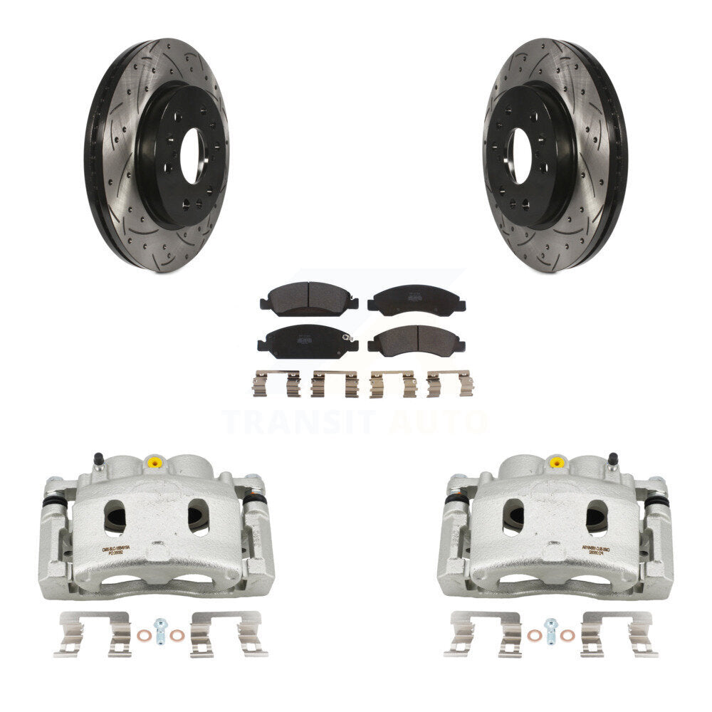 Disc Rotors and Brake Pads Kit-KCD-100008P - Kit.bestparts.ca Kit.bestparts.ca