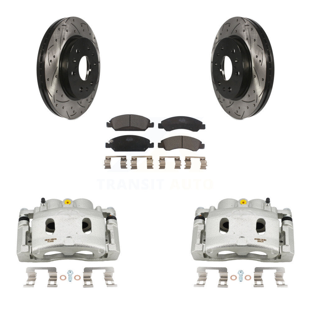 Disc Rotors and Brake Pads Kit-KCD-100008T - Kit.bestparts.ca Kit.bestparts.ca