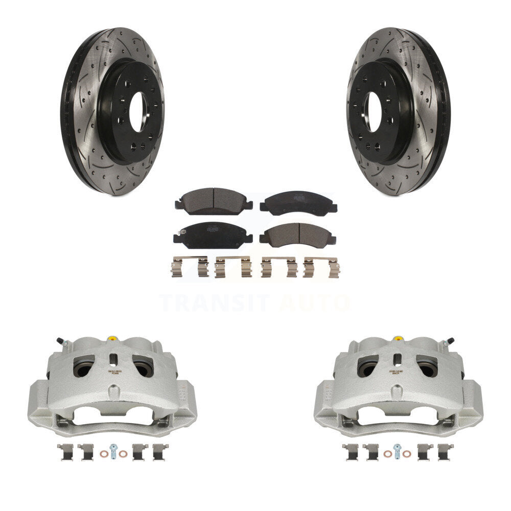 Disc Rotors and Brake Pads Kit-KCD-100010T - Kit.bestparts.ca Kit.bestparts.ca
