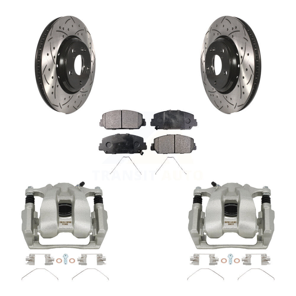 Disc Rotors and Brake Pads Kit-KCD-100012P - Kit.bestparts.ca