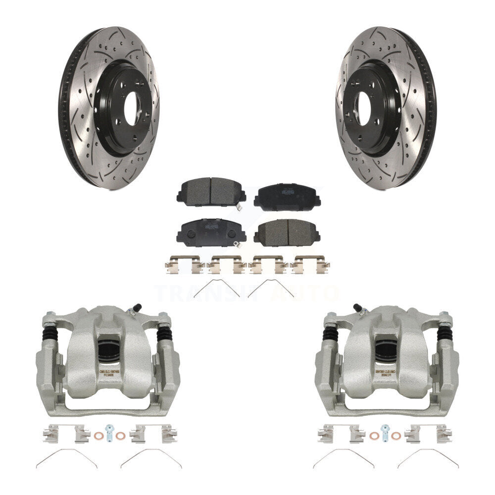 Disc Rotors and Brake Pads Kit-KCD-100012T - Kit.bestparts.ca