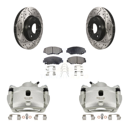 Disc Rotors and Brake Pads Kit-KCD-100016P - Kit.bestparts.ca