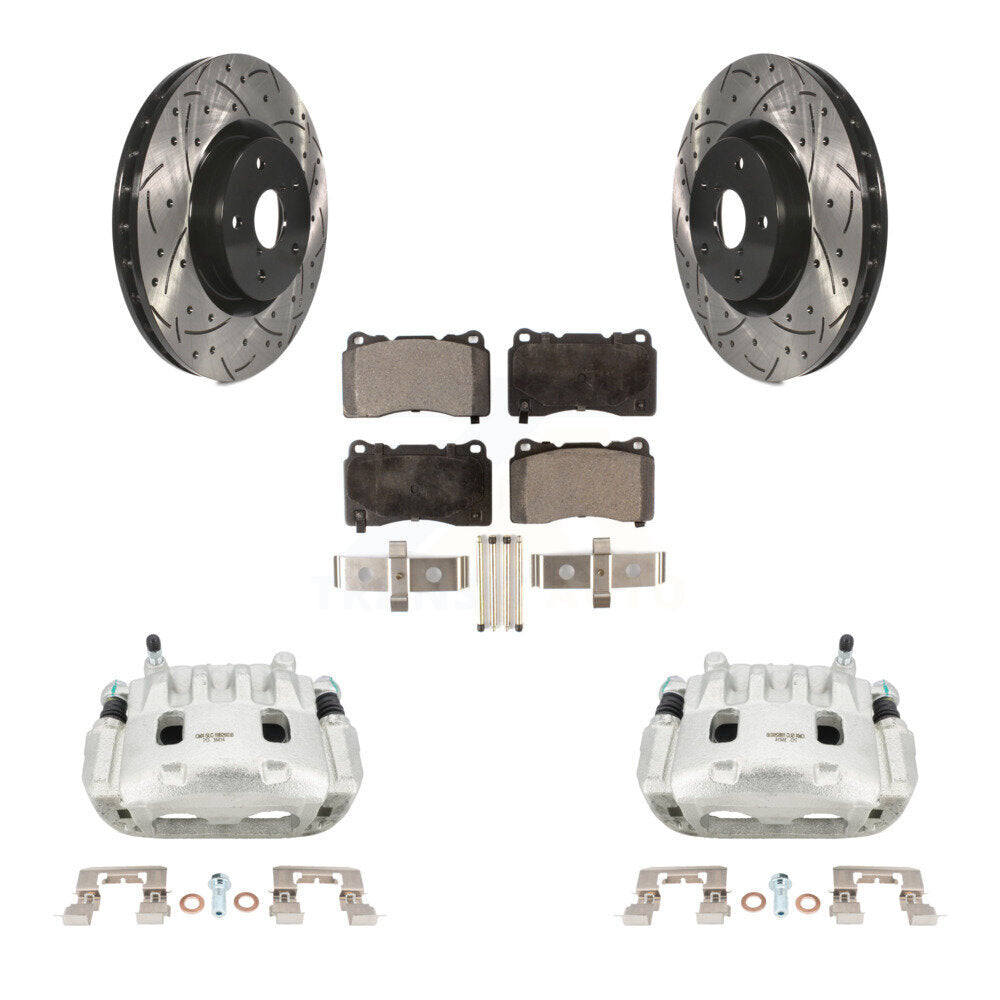 Disc Rotors and Brake Pads Kit-KCD-100017P - Kit.bestparts.ca